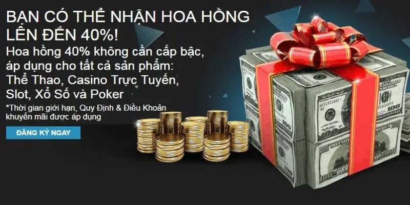 Làm đại lý nhận hoa hồng nhà cái 8XBET siêu khủng