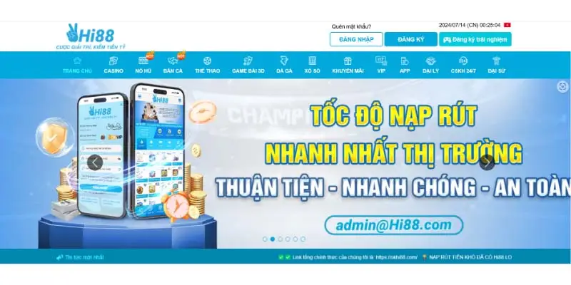 Nhà cái Hi88 - Nơi cá cược đỉnh cao và uy tín nhất năm 2024